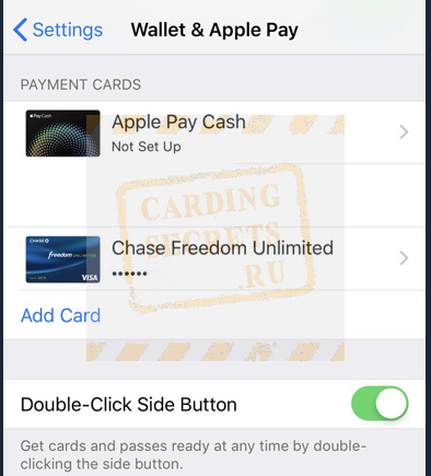 Carding apple pay 2