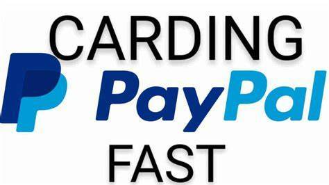 Paypal carding method