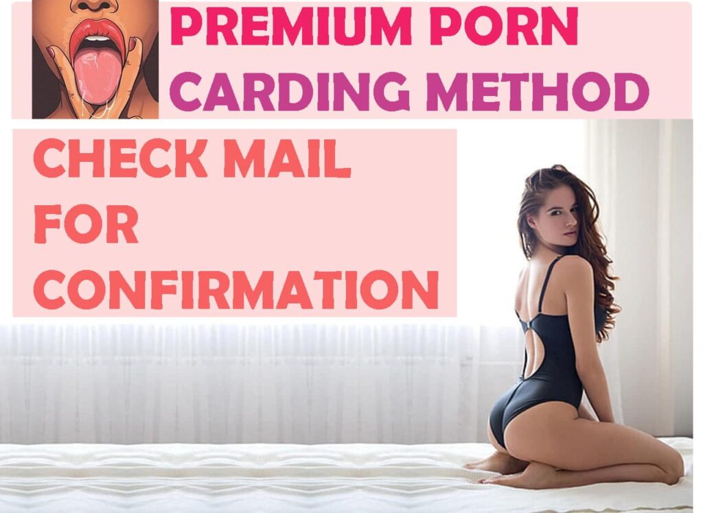 Ultimate porn carding method step 2