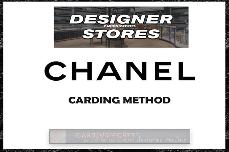 Chanel carding method