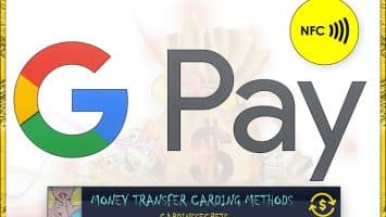 Google pay carding method