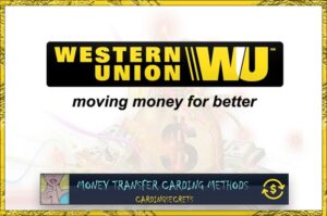 Western union carding method