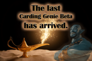 Last carding genie beta