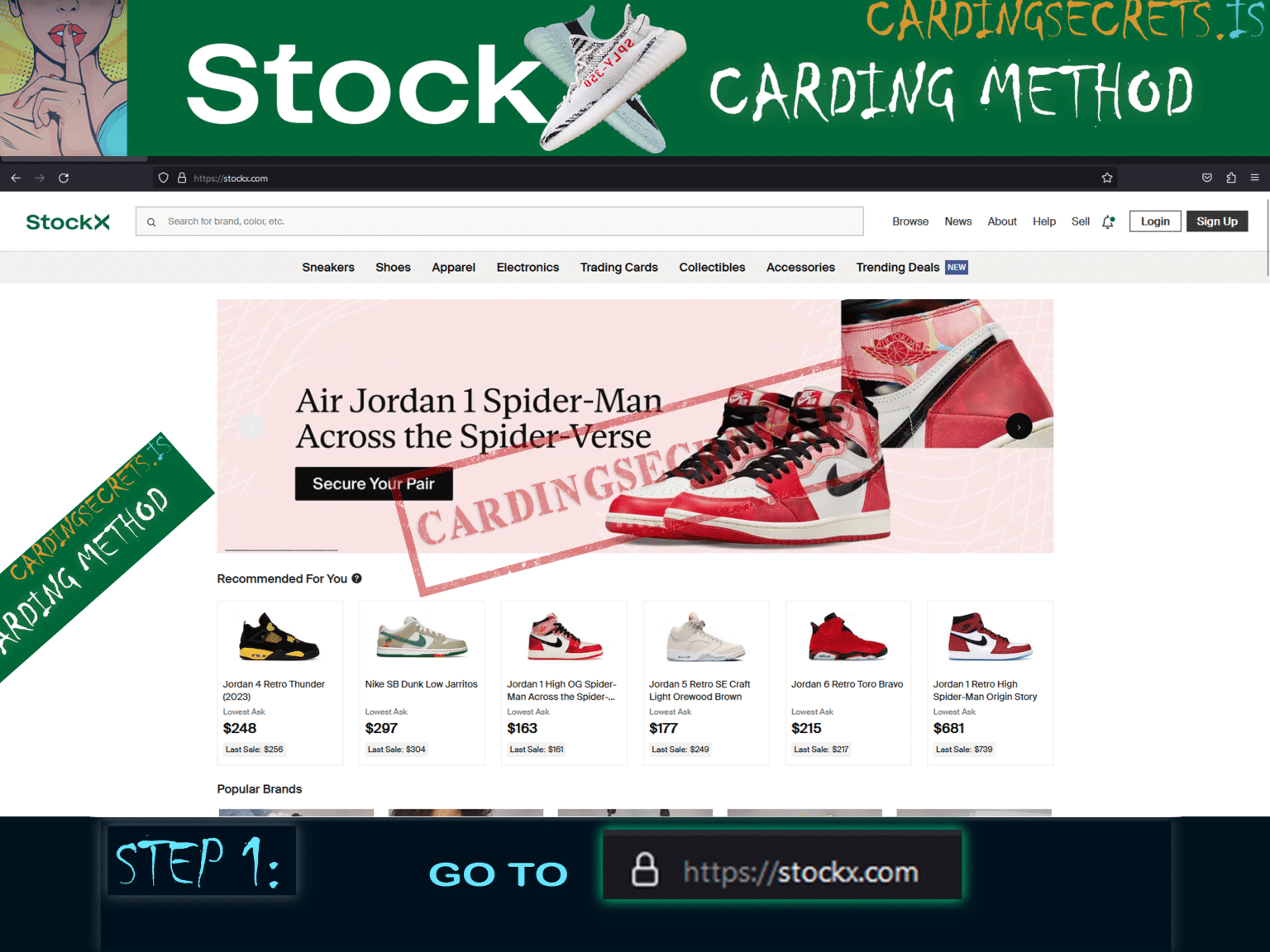 "Uncovering the Secret Stockx Carding Method 12 Proven Steps to Fresh