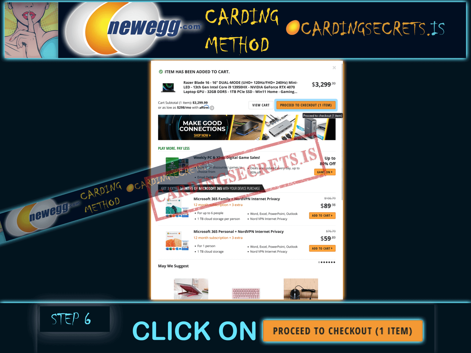 Shocking NewEgg Carding Method Uncovered in 2024! [VIDEO] Carding Methods