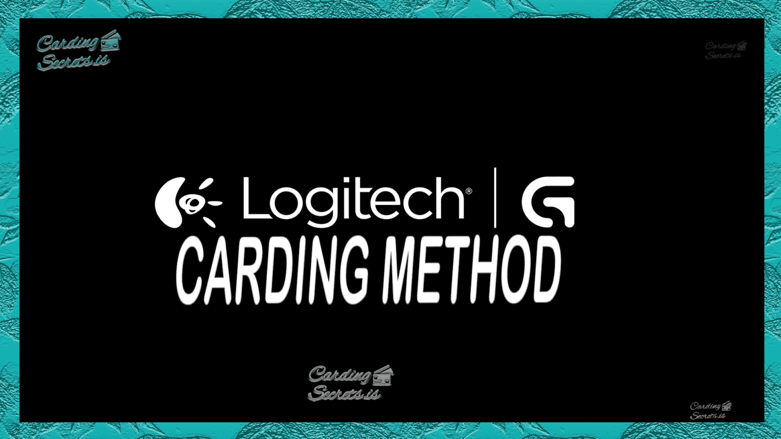 Master the ultimate Logitech Carding Tutorial Carding Methods