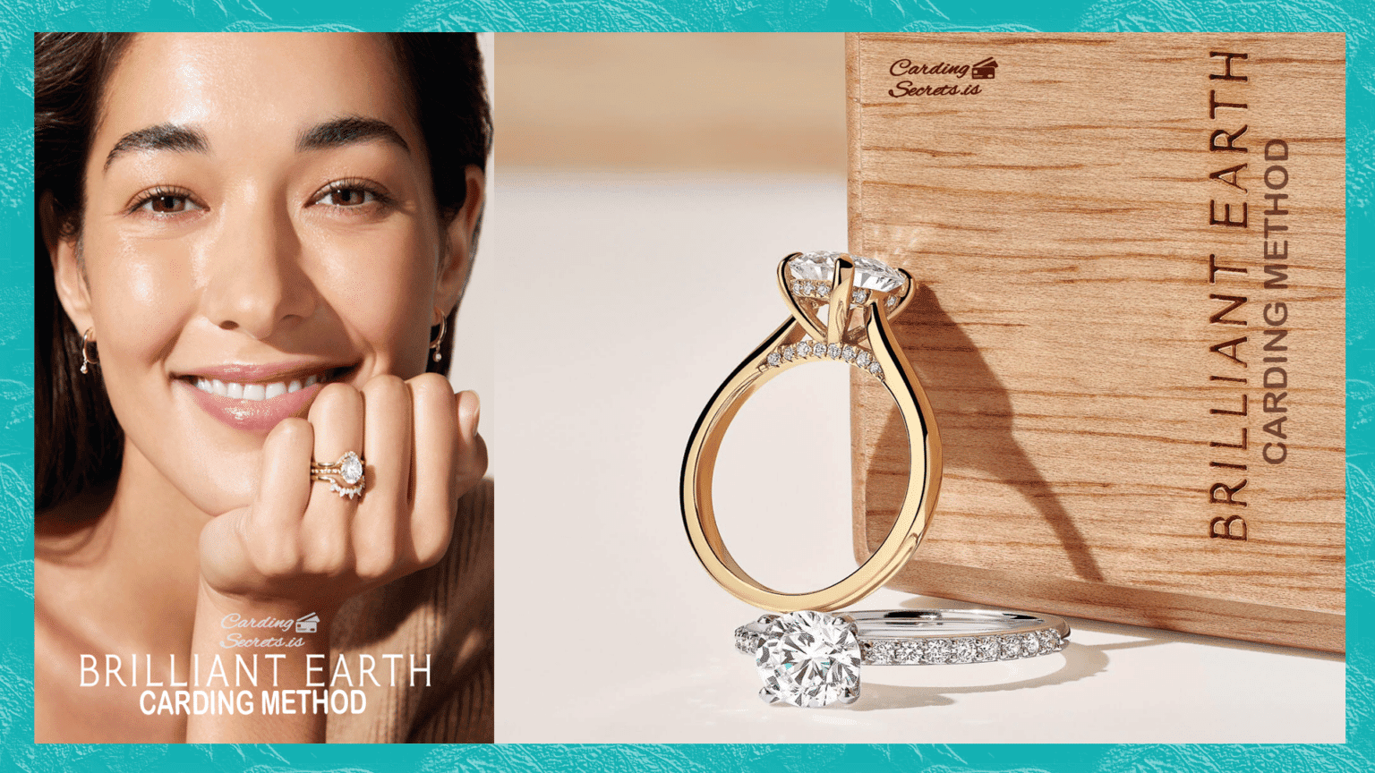 Inside Look 18 ct. Gold Jewelry BrilliantEarth Carding Method