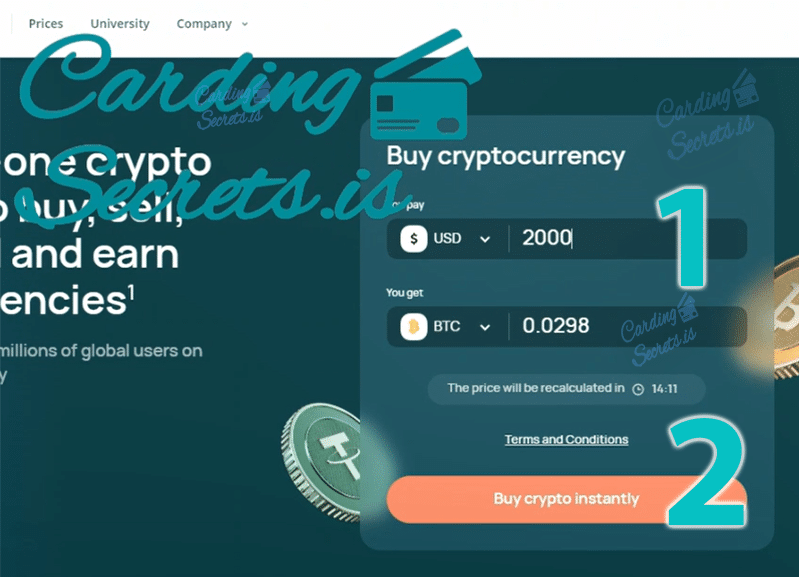 cex btc carding method enter amount