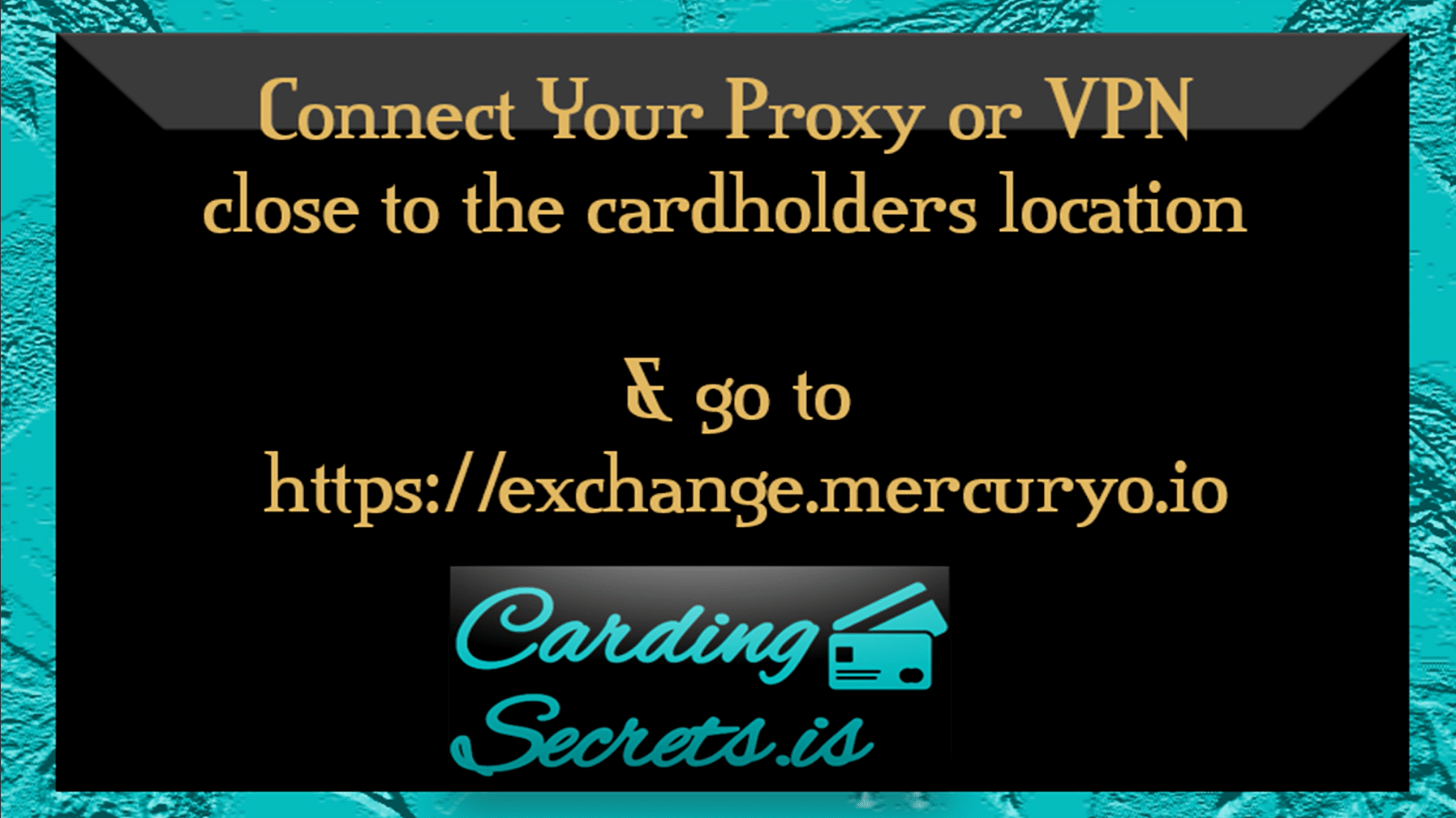 mercuryo carding method connect proxy