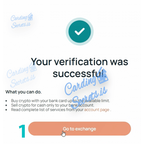 cex btc carding method 
verified