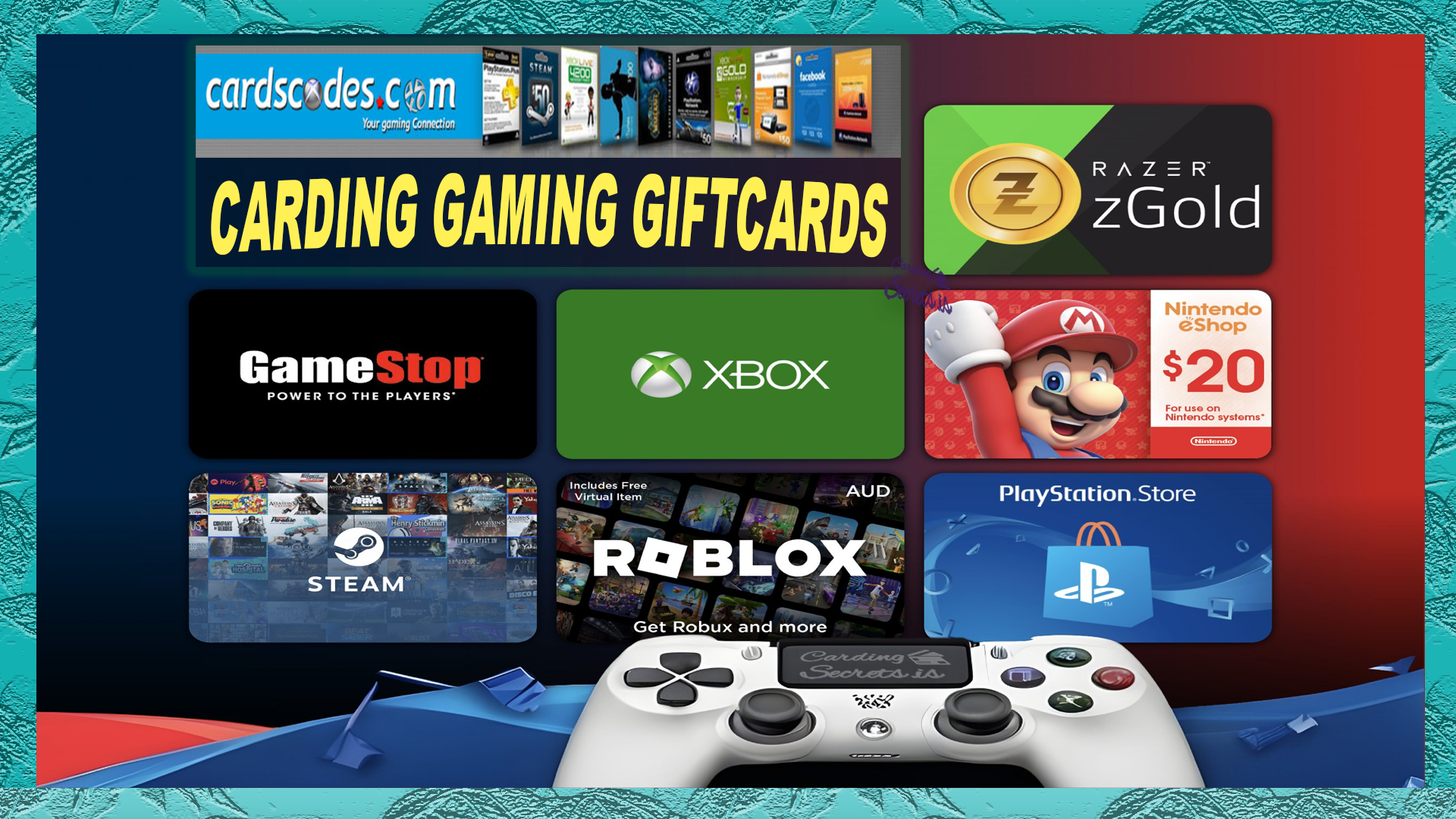 Gaming Gift Card Carding Method thumbnail