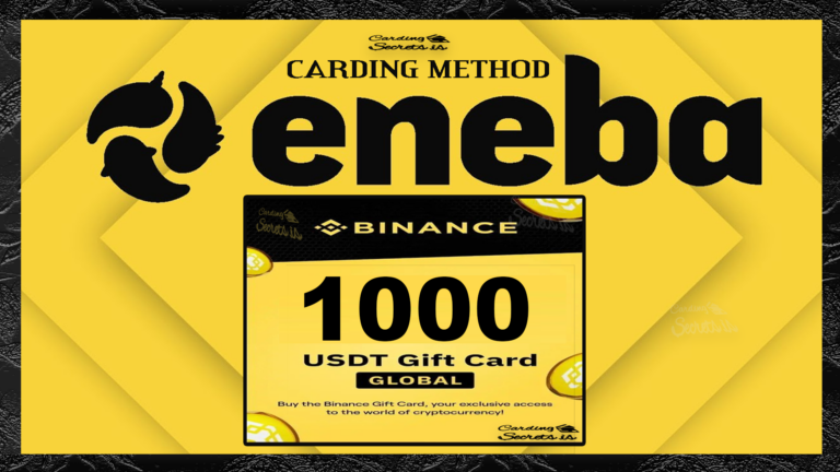 Eneba Binance Crypto Voucher Carding Method thumbnail