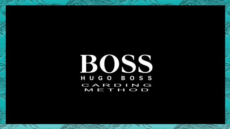 HUGO BOSS CARDING METHOD THUMBNAIL