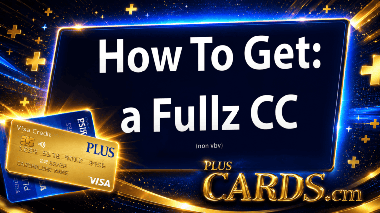 HOW TO GET A FULLZ cc