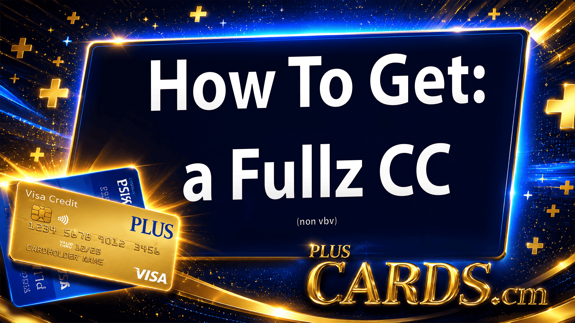 HOW TO GET A FULLZ cc