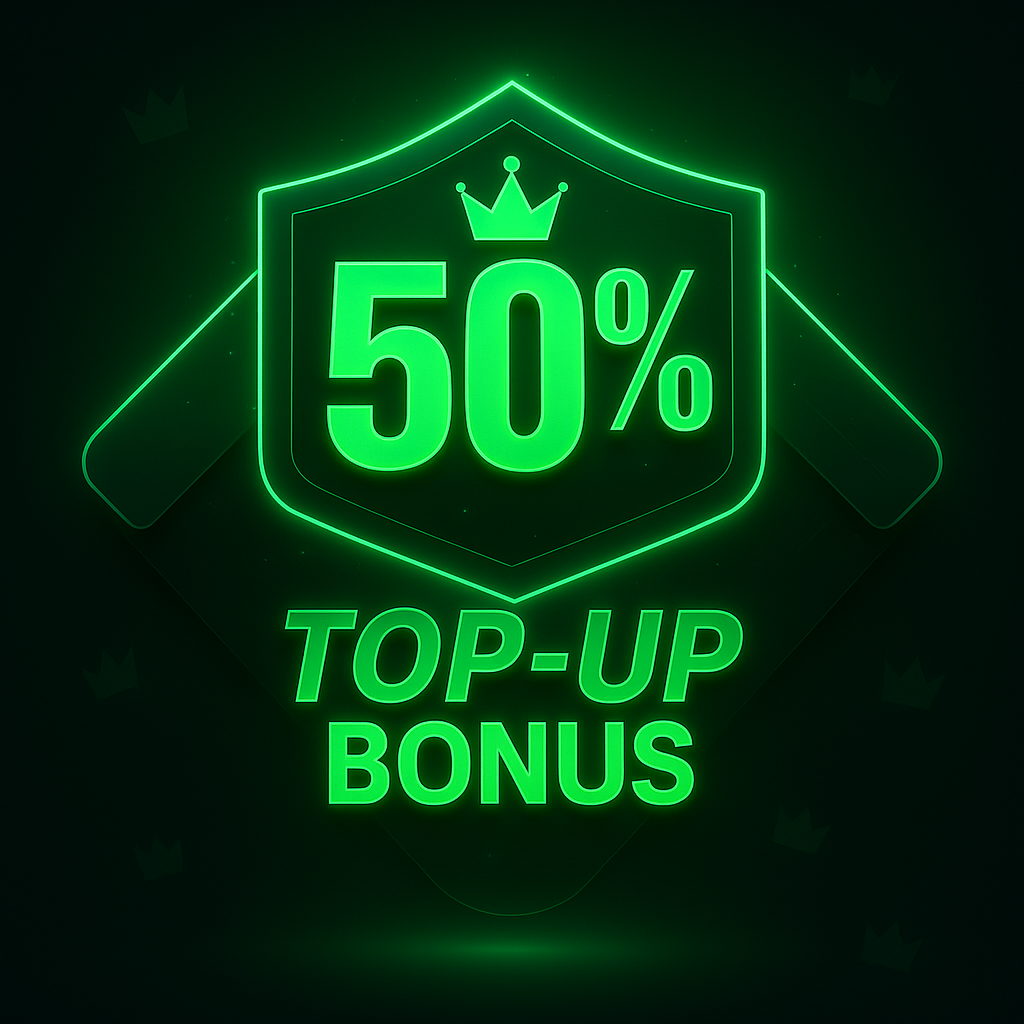 Creditking 50% bonus