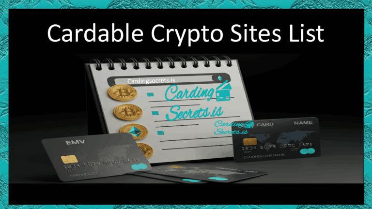 Cardable Crypto Sites list thumbnail Solana Cardable sites Carding Altcoins