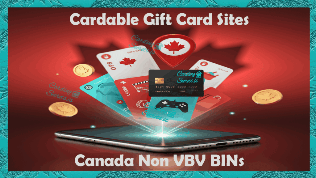 Cardable Gift Card Sites Thumbnail Non VBV BINs Canada