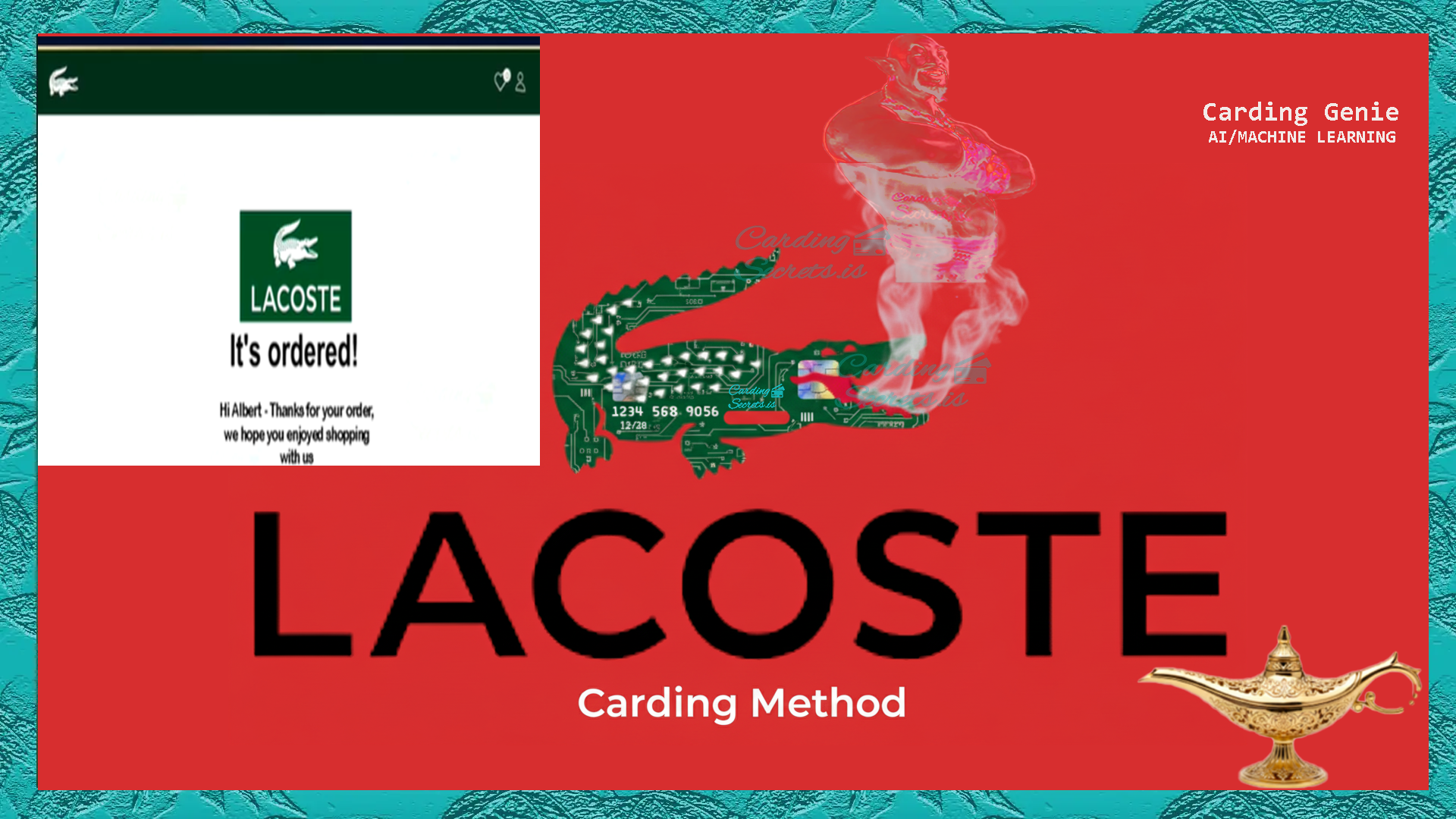 Lacoste Carding Method thumbnail