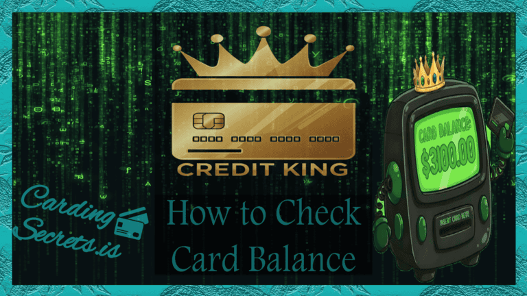 check card balance thumbnail Credit King