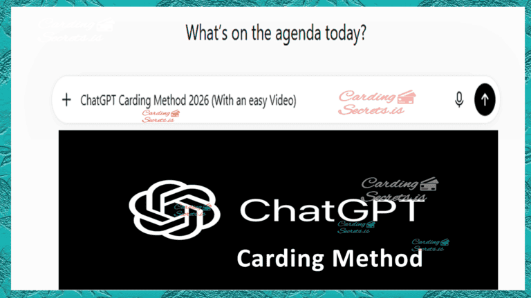 ChatGPT Carding Method thumbnail