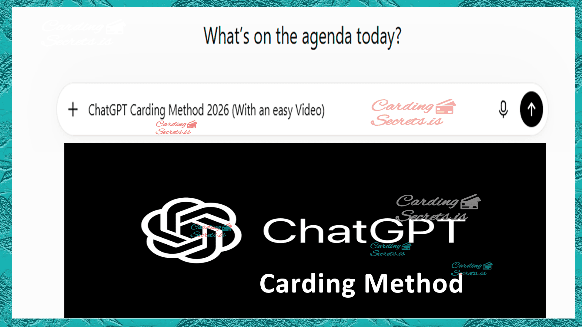 ChatGPT Carding Method thumbnail