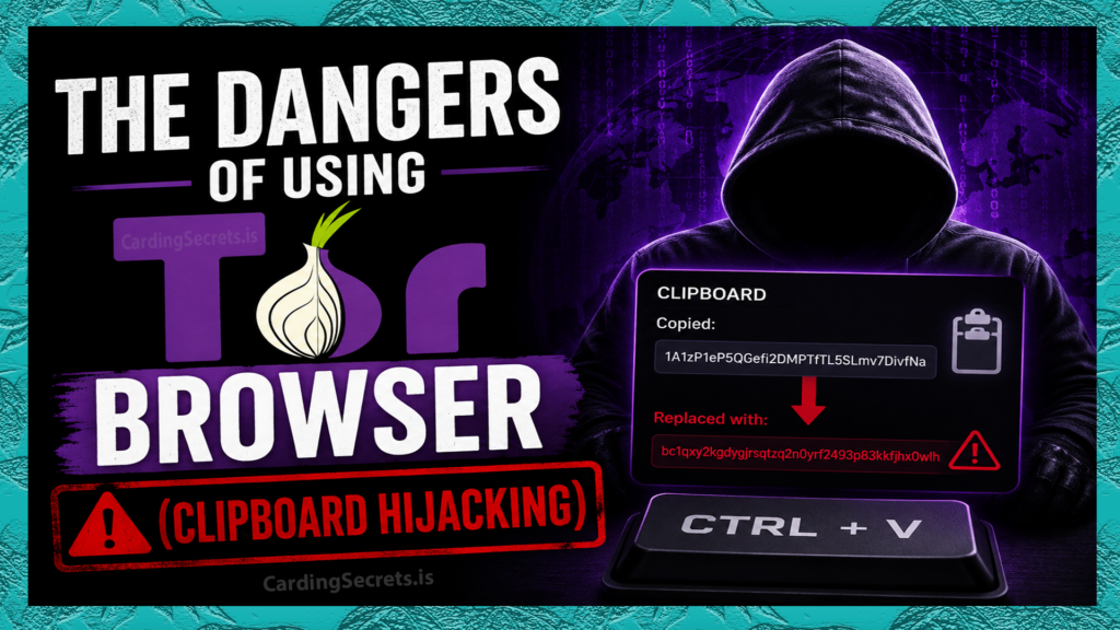 The Dangers of using Tor Browser in Carding