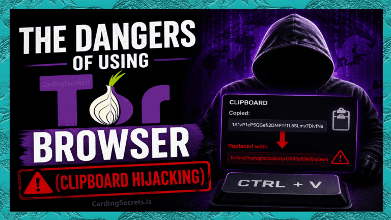 The Dangers of using Tor Browser in Carding