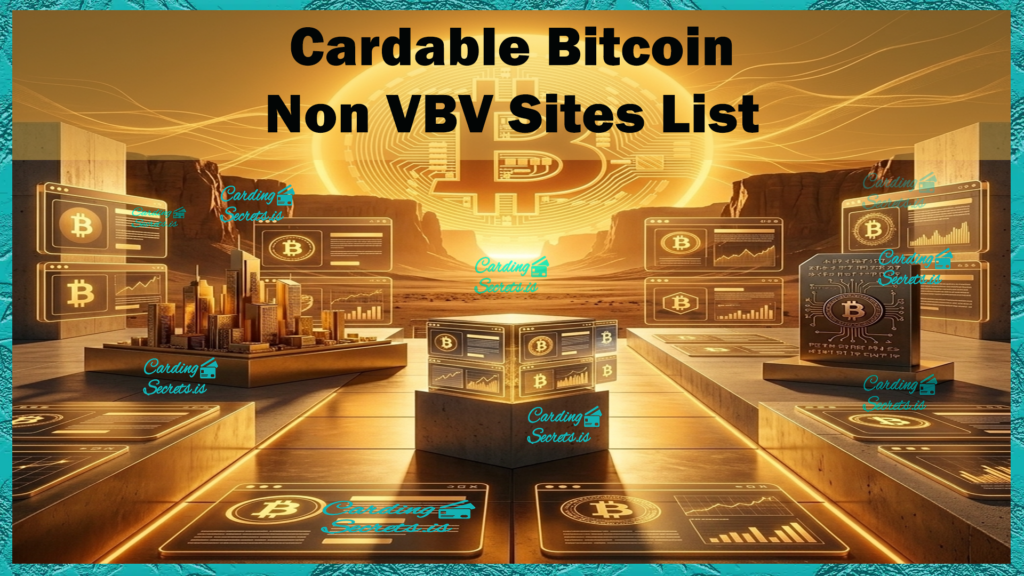 cardable bitcoin Non VBV Sites list